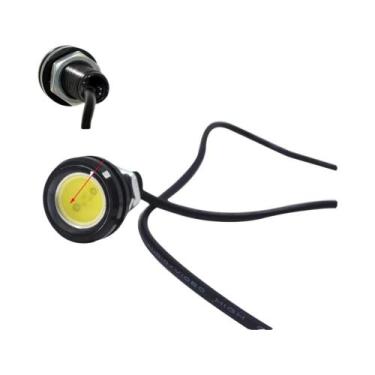 Imagem de Luzes LED Brancas Quentes Tipo Olho De Águia Para Carros, 10 Peças, 18