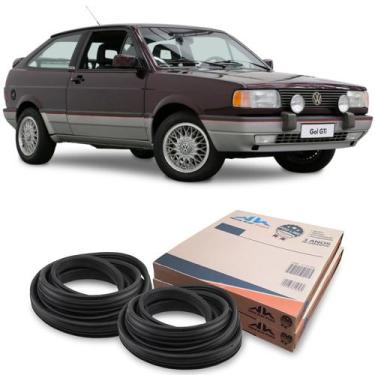 Imagem de Kit Borracha 2 Portas Guarnição VW Gol Quadrado 1980 A 1994 - New Kar