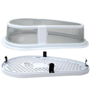 Imagem de W10828351 8531967, 348399, 348400 Tela e tampa de filtro de fiapos para lavadora/secadora Whirlpool LTE5243DQ6, LTE5243DQ7, LTE5243DQ8, LTE5243DQ9, LTE5243DQA, LTE524 3DQB por Acupress