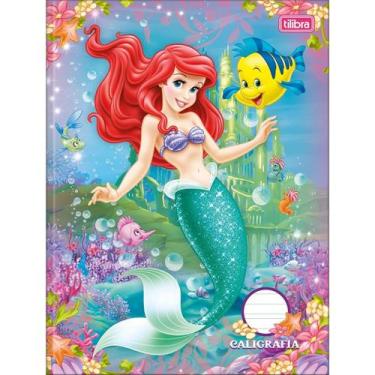 Imagem de Caderno Caligrafia Brochura Grande Princesas 40 Folhas Capa Dura - Til