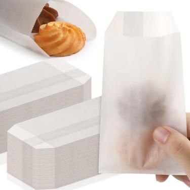 Imagem de Sacos de vidro planos Outus 1000 unidades para embalagem de biscoitos