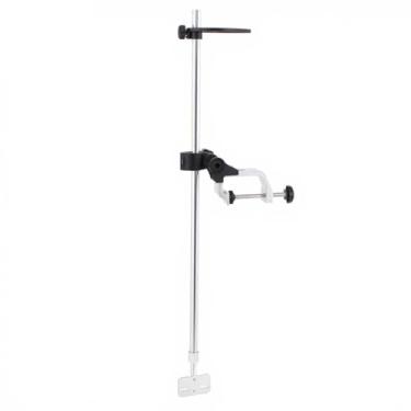 Imagem de Xproutdoor Suporte para transdutor telescópico, transdutor portátil atualizado com abertura de braçadeira grande de 8,4 cm ajustável de 360 graus para barcos, canoas e caiaques