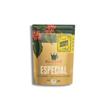 Imagem de Café Especial Bourbon Amarelo Moido Torra Média 500 g REI DO CAFE 100% Arábica Alta Mogiana Cafeteria Tradicional de Santos