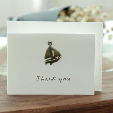 Imagem de 20 peças Retro Blessing Birthday High-End Thank You Message Card Lover Thanksgiving Christmas Day Cartão de felicitações (1- Vela)