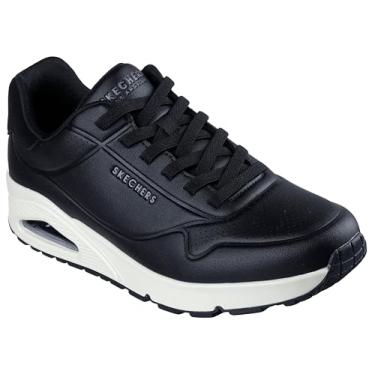 Imagem de Skechers Tênis masculino Uno-Tailored Air, Preto/branco, 46