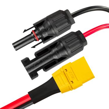 Imagem de Boobrie Conector solar padrão de 1,8 m para cabo conector solar fêmea XT90