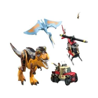 Imagem de Blocos De Montar Tyrannosaurus Rex Ataque De Dinossauro Jurássico 7694