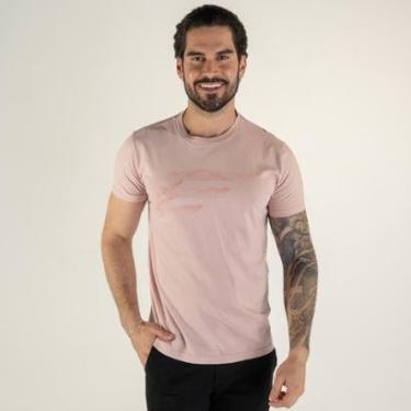 Imagem de Camiseta Ellus Cotton Maxi Rosa-Masculino