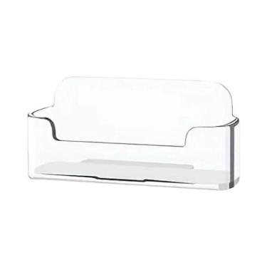 Imagem de Suporte Expositor De Cartões De Visita Transparente Em Acrílico Para 3
