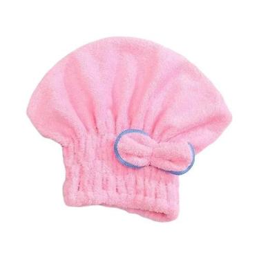 Imagem de Touca De Banho De Microfibra Com Secagem Rápida Para Mulheres, Acessór