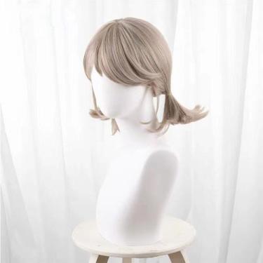 Imagem de Cosplay Wig Identitys Emmas Woods, traje de anime sintético - yiweisai