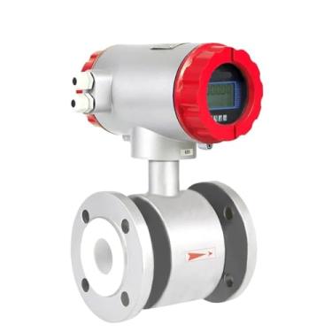 Imagem de Medidor de Fluxo Magnético Dispalia Digital Alta Precisão 4~20mA RS485 Sinal Industrial Wastewater River Flowmeters (Cor: DN25)