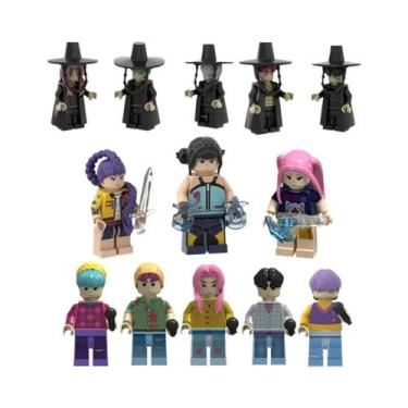 Imagem de Rumi KPop Demon Hunters Blocos De Montar Brinquedo Modelo Boneco 2027 