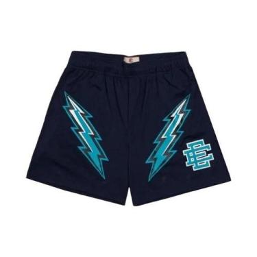 Imagem de Bermuda De Praia Masculina Em Malha Para O Verão Eric Emanuel Fitness 