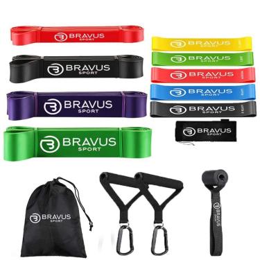 Imagem de Mega Kit 4 Super Bands Com Alças E Âncora + 5 Mini Bands