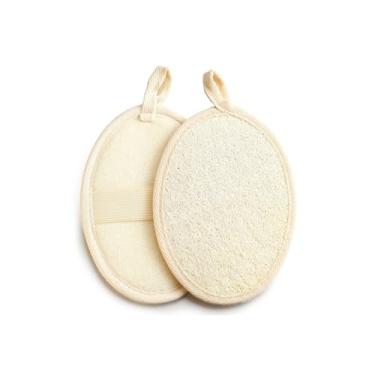 Imagem de Loofah Esponja Esfoliante Corporal Esfoliante para Chuveiro Ecológico Bucha de Banho para Mulheres e Homens