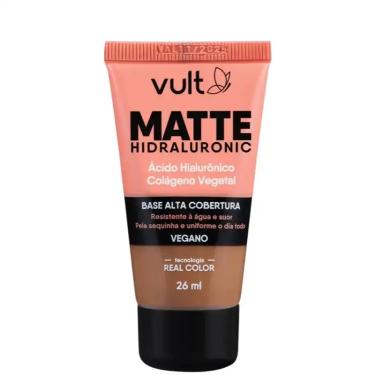 Imagem de Base Liquida Matte Hidraluronic Ref V330 Vult  26ML