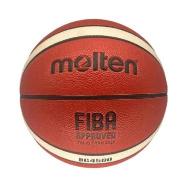 Imagem de Bola De Basquete Unissex Molten-PU Composta Tamanho 7 6 5 Padrão Bola 
