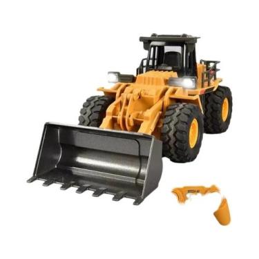 Imagem de Escavadeira RC De Liga 2.4G Para Crianças, Caminhão Basculante E Bulld