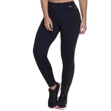 Imagem de Calça Legging Selene com recorte e cirre - 24617.001- Preto-Unissex