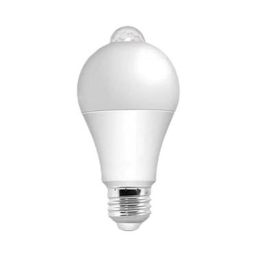 Imagem de Lâmpada LED Com Sensor De Movimento PIR 6W 9W 12W E27, 4PCS, 110V 220V