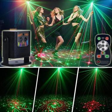 Imagem de Projetor Laser R&G Com 60 Padrões YSHR10, Efeito De Luz Para Festas DJ