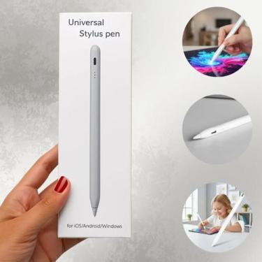 Imagem de Caneta touch universal para tablet escrita desenho envio rápido dispon