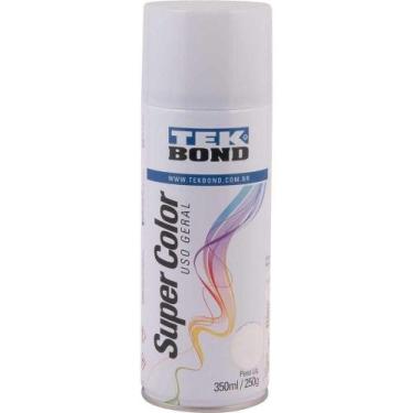 Imagem de Tinta Spray Branco Fosco, 350 Ml, Tekbond Branca