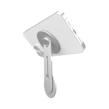 Imagem de Suporte Magnético Ajustável E Fino Para Celulares Em Laptops E Monitor