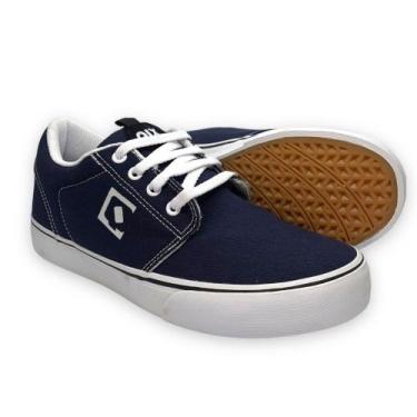 Imagem de Tênis Qix Combat 3 Skate Masculino, Azul, 41