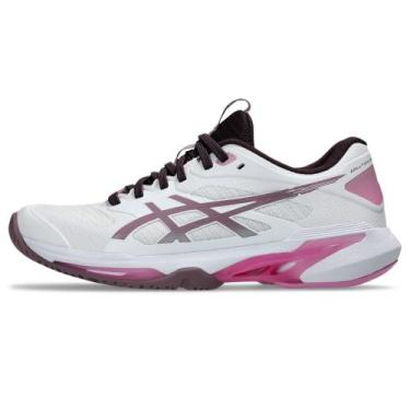 Imagem de Tênis ASICS Solution Speed Ff 4 - Feminino - Branco/Roxo, 37