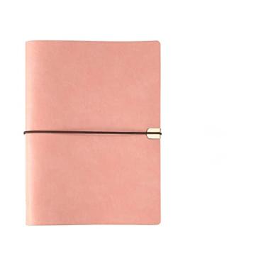 Imagem de A5 Caderno de Couro PU Multicolorido Pasta encadernada Agenda Planners Livro de Orçamento Escritório de Negócios Material Escolar Papelaria, b, 21 pçs