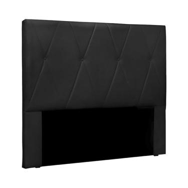 Imagem de Cabeceira Decorativa King Size 1,95m Yves Veludo Preto