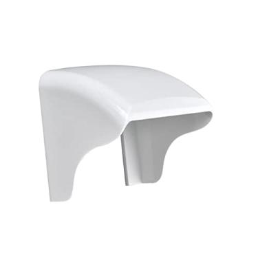 Imagem de WeiLaiKeQi Interruptor Externo Caixa à Prova D'água Equipamento Caixa de Interruptor de Parede Capa de Saída à Prova de Poeira Durável para Melhoria Da Casa, BRANCO, Tamanho real