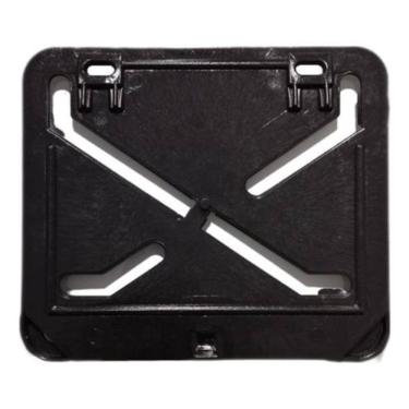 Imagem de Suporte Protetor Moldura Universal Placa Mercosul Moto