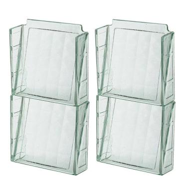 Imagem de Kit 10 Elemento Vazado Cobogó Em Vidro Veneziana Ventilação