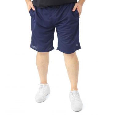 Imagem de Shorts Masculino Plus Size Liso Dry Fit Com Bolso Elástico - Zafina