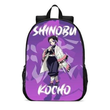 Imagem de Mochila Escolar Infanto Juvenil Anime Demon Slayer Shinobu Top Lançamento 0257-Unissex