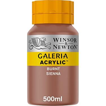 Imagem de Winsor & Newton Galeria Tinta Acrílica, Marrom (Sienna), 500ml