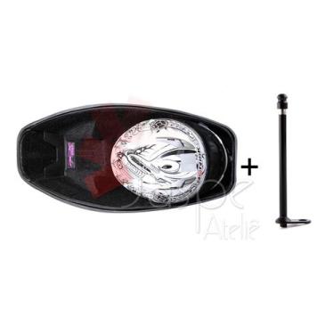 Imagem de Forração Honda Pcx 150 16 18 Forro Baú Preto + 1 Antena - Jaspe Ateliê