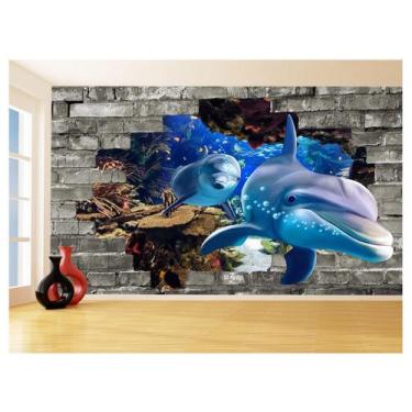 Imagem de Papel Para Piso De Porcelanato Liquido Água 3,5M Flr25 - Você Decora