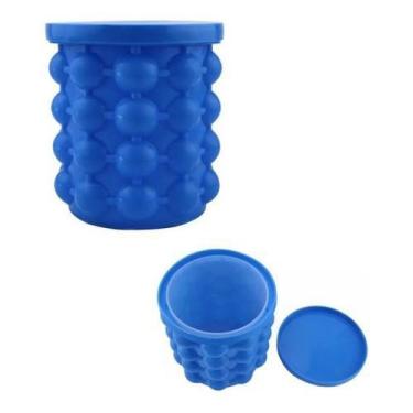 Imagem de Balde De Silicone Para Fazer Gelo Rápido Forma De Gelo - Casa Mix