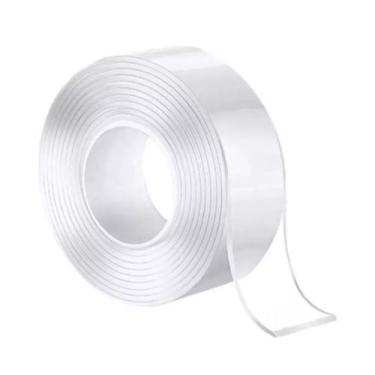 Imagem de Super Fita Nano Adesiva Mágica Dupla Face Quadro Tapete - MK