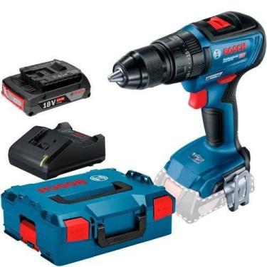 Imagem de Furadeira Parafusadeira de Impacto 1/2" a Bateria 18V Brushless Com Ma
