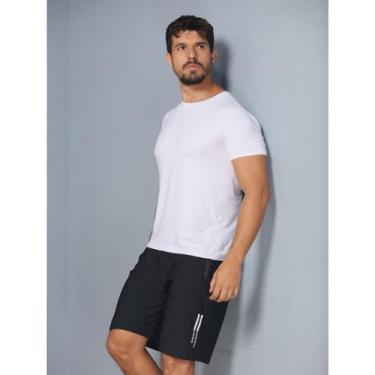 Imagem de Bermudas Pretas Dry Fit de Alto Padrão Premium Casual Academia - SPORT