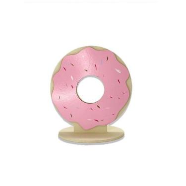 Imagem de Donut em MDF M - Rosa - Contém 1 unidade unidades - Rizzo - Debora Ali