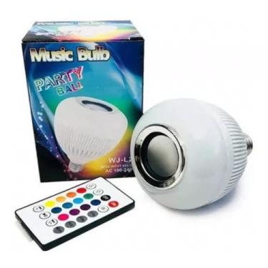 Imagem de Lâmpada Music Bulb Party Ball Led C/ Controle Remoto - Império