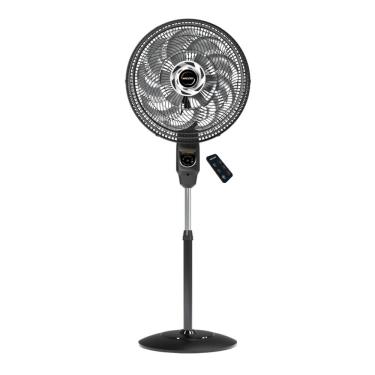 Imagem de Ventilador de Coluna Mallory Max Control 40cm com Controle Remoto, 15 Pás, 3 Velocidades – 127V – Preto/Cinza