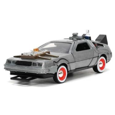 Imagem de Miniatura Delorean Back To the Future 3 Jada 1/32, Cinza
