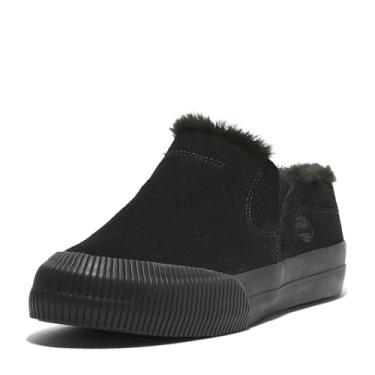 Imagem de Timberland Skyla Bay 2.0 Tênis feminino com forro quente, Camurça preta, 39 BR